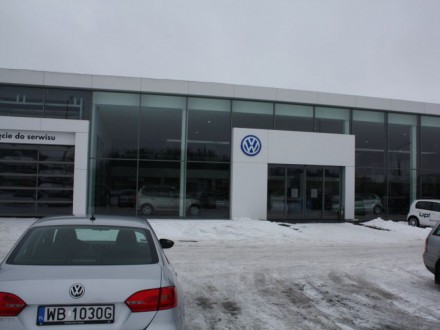 Hala Stalowa - Salon Samochodów Volkswagen